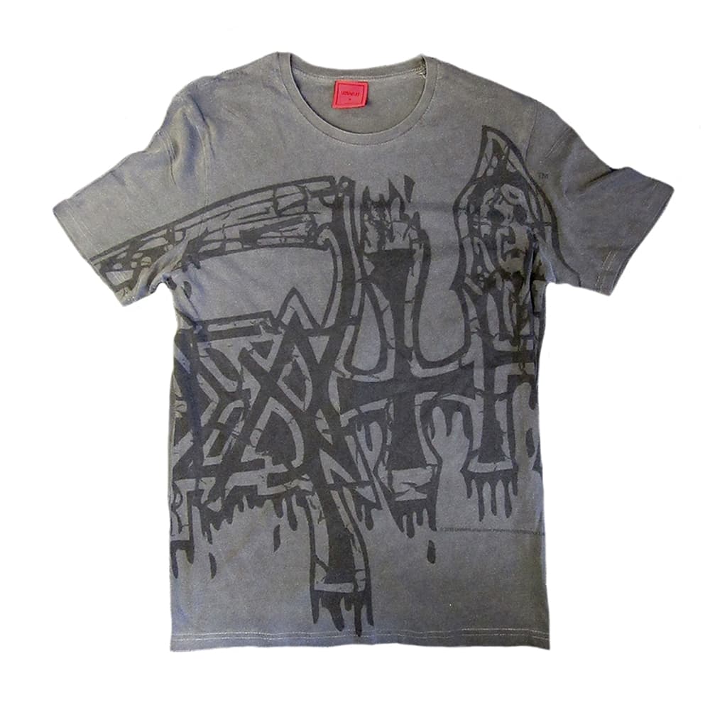 DEATH - T-SHIRT, LARGE LOGO - BLACK