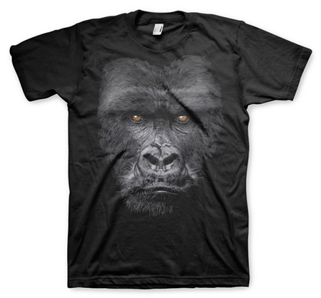 Majestic Gorilla T-Shirt Black 12 Years