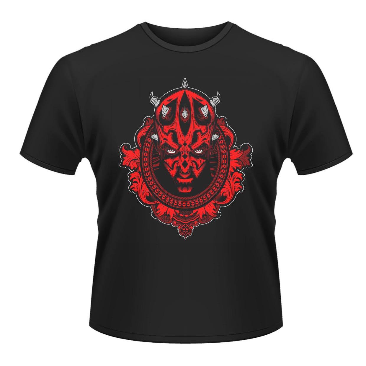 STAR WARS - T-SHIRT, DARTH MAUL FRAMED