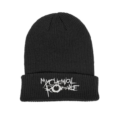 MY CHEMICAL ROMANCE - KNITTED SKI HAT, THE BLACK PARADE LOGO