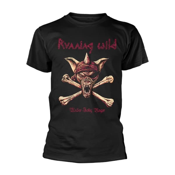 RUNNING WILD - T-SHIRT, UNDER JOLLY ROGER CROSSBONES