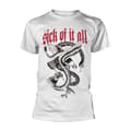Miniatyrbild 1 av 2: SICK OF IT ALL - T-SHIRT, EAGLE (WHITE)