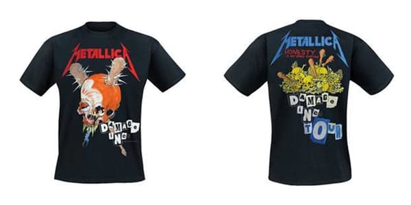 METALLICA - T-SHIRT, DAMAGE INC