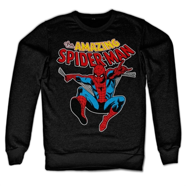 The Amazing Spiderman Sweatshirt Black Medium