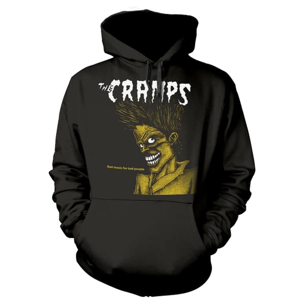 CRAMPS, THE - HOODIE, BAD MUSIC FOR BAD PEOPLE S