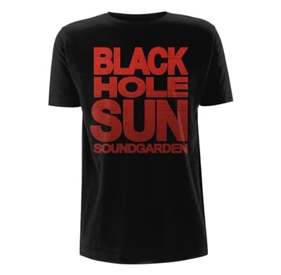 SOUNDGARDEN - T-SHIRT, BLACK HOLE SUN M