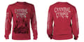 Miniatyrbild 1 av 2: CANNIBAL CORPSE - LONG SLEEVE, PILE OF SKULLS 2018 (RED)