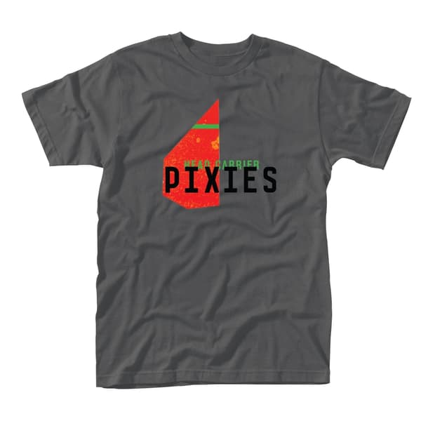 PIXIES, THE - T-SHIRT, HEAD CARRIER (GREY)