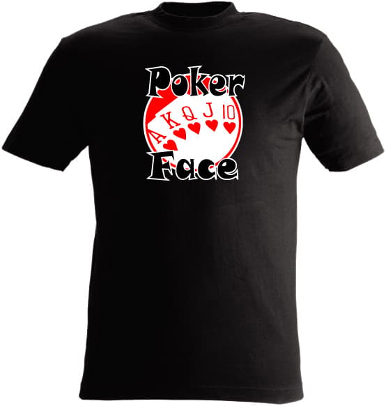 T-shirt Poker Face