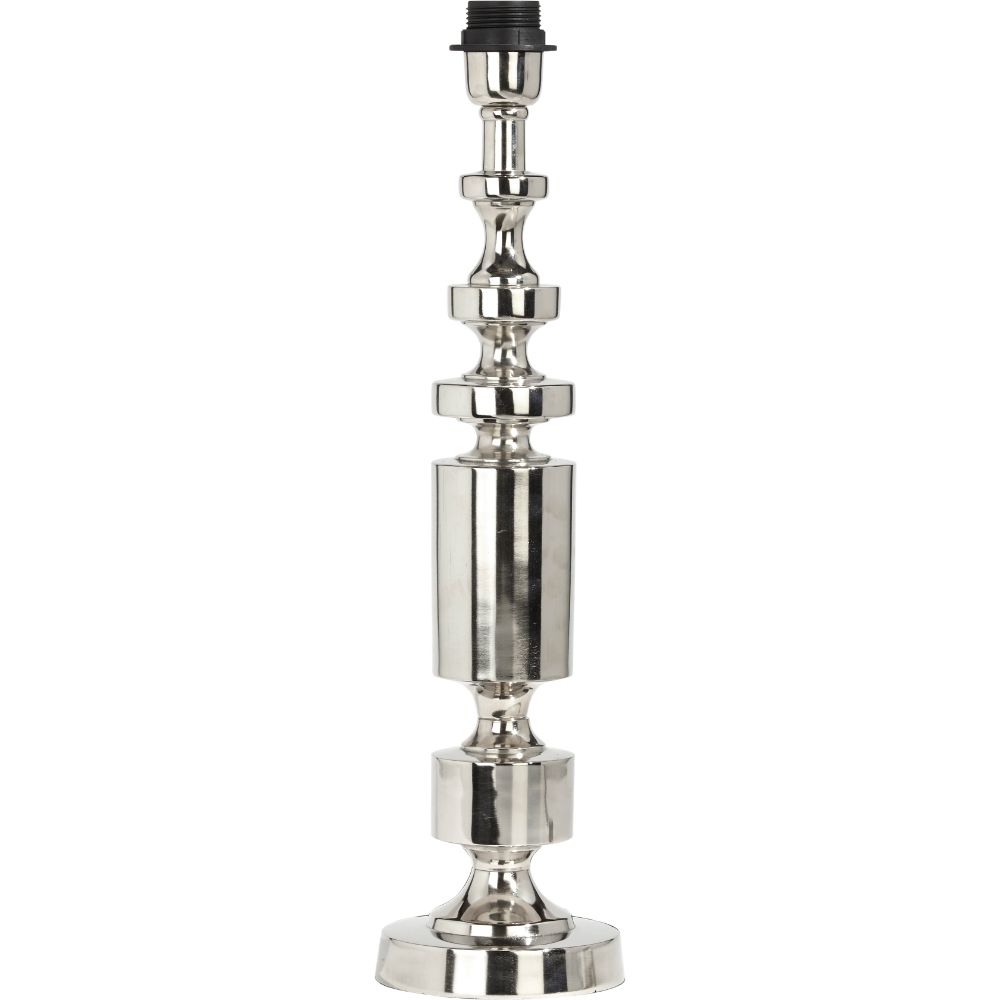 PR Home Art Deco lampfot Krom 59cm