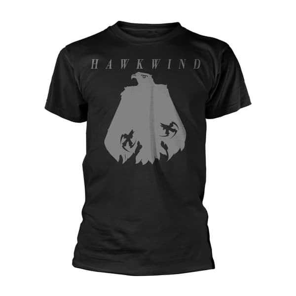 HAWKWIND - T-SHIRT, EAGLE (BLACK)
