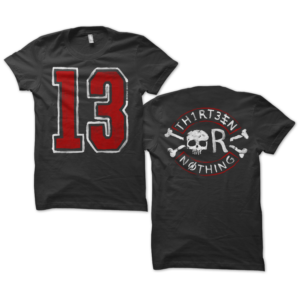 Backyard Babies Tshirt, Th1rt3en Or Nothing CDON