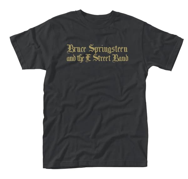 BRUCE SPRINGSTEEN - T-SHIRT, BLACK MOTORCYCLE GUITARS