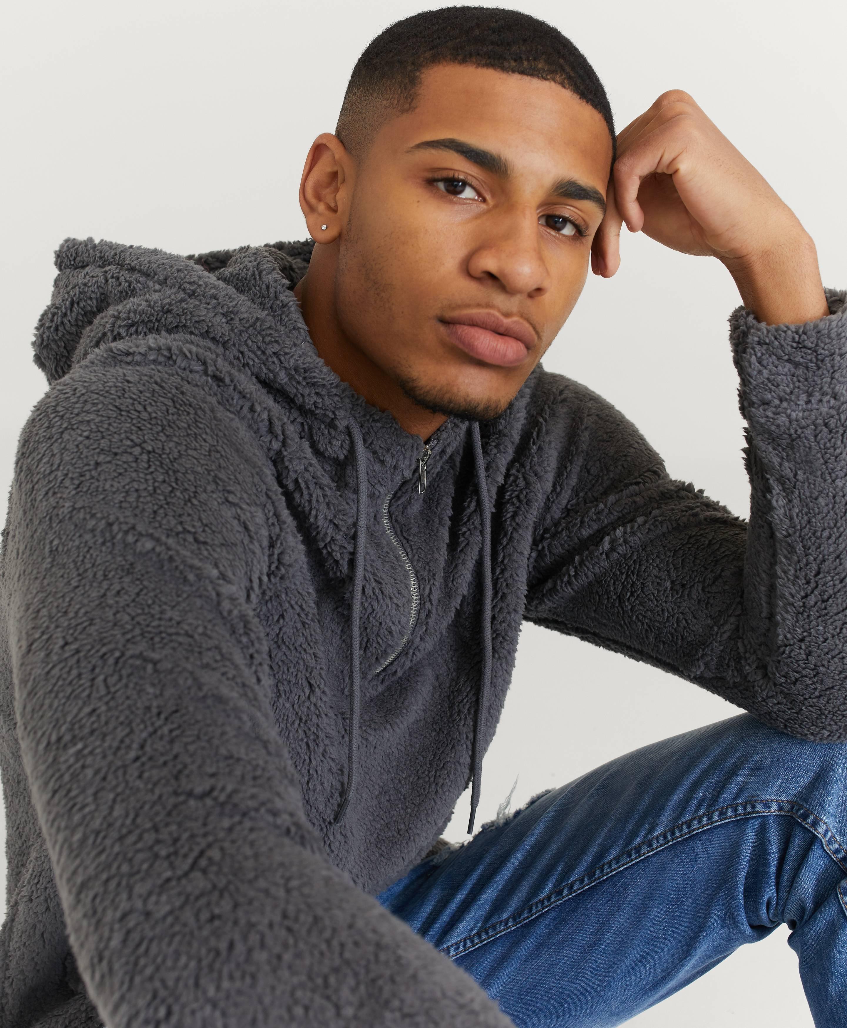 Hoodie 1/2 Zip Pile