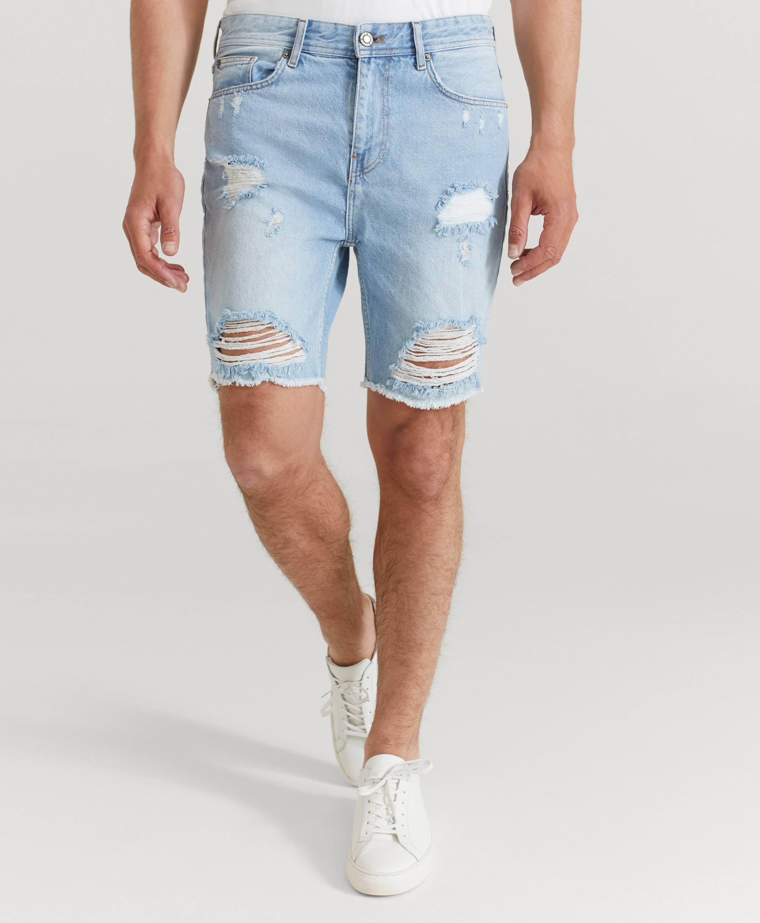 Jeansshorts Ripped Denim Shorts