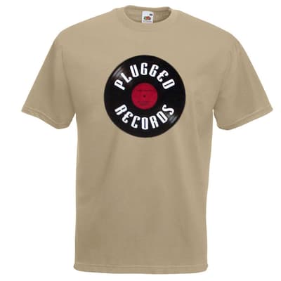 Tshirt: Plugged Records logo