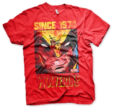 Wolverine Since 1974 T-Shirt Red X-Large