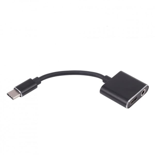 USB-C Adapter / Splitter USB-C & AUX port