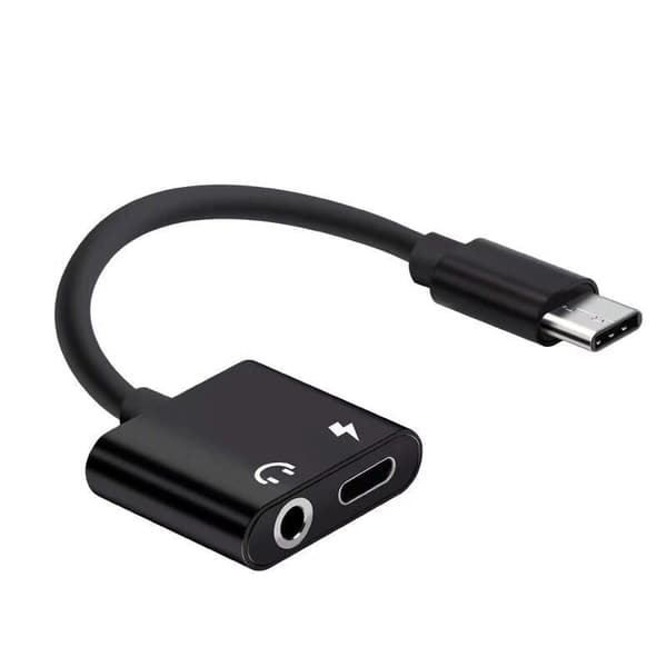 USB-C Adapter / Splitter USB-C & AUX port
