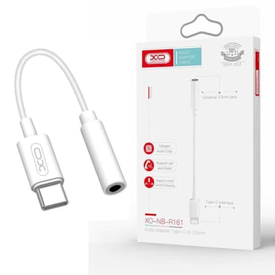 USB-C till 3.5mm Audio Adapter Samsung / Andriod Mobiler - XO