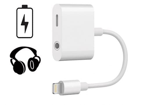 SiGN Lightning till 3.5mm Adapter för Ljud & Laddning
