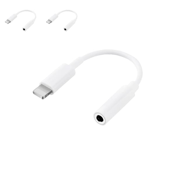 Lightning / USB-C til AUX Adapter 3,5 mm Pakke