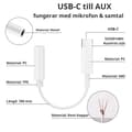 Miniatyrbild 3 av 4: Lightning / USB-C till AUX Adapter 3,5 mm Paket