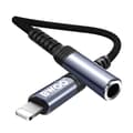 Miniatyrbillede 1 af 10: Lightning till 3,5 mm Aux Audio Jack Adapter för iPhone Mobiler - Svart