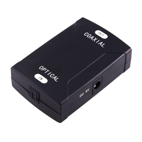 Optinen Toslink sovitin Koaksiaaliseen RCA:n