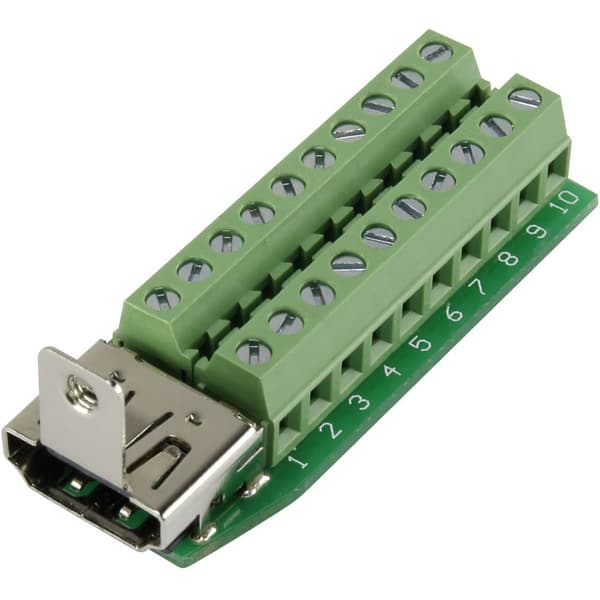 TRU COMPONENTS 1229327 HDMI-kontakt Hona inbyggd horinsontell Antal poler: 20 Silver 1 st