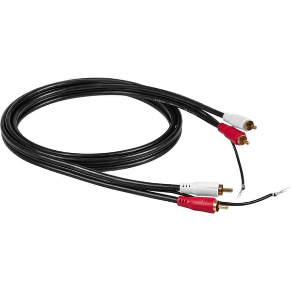 RCA 84039 RCA Audio Anslutningskabel [1x RCA-hane - 1x RCA-hane] 1.50 m Svart