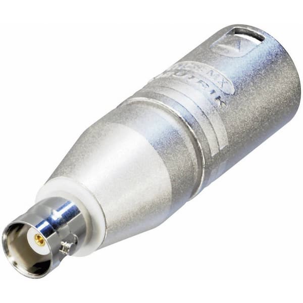 Neutrik NA2MBNC XLR-adapter XLR-hankontakt - BNC-hona 1 st