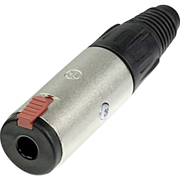 Neutrik NJ3FC6 Hörlursuttag 6.35 mm Hona rak Antal poler: 3 Stereo Silver 1 st