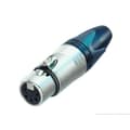 Miniatyrbild 3 av 3: Neutrik NC5FXX XLR-kontakter Hona rak Antal poler: 5 Silver 1 st