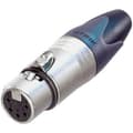 Miniatyrbild 1 av 3: Neutrik NC5FXX XLR-kontakter Hona rak Antal poler: 5 Silver 1 st