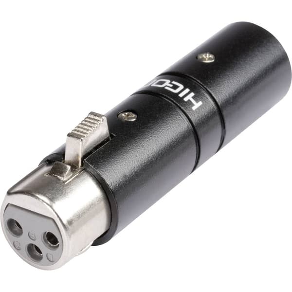 Hicon HI-X3X3-FM XLR-adapter XLR-hankontakt - XLR-honkontakt 1 st