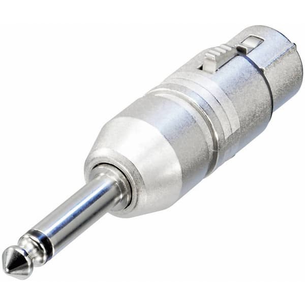 Neutrik NA2FP XLR-adapter XLR-honkontakt - Teleplugg 6.35 mm Mono 1 st