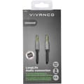 Miniatyrbild 2 av 2: Vivanco 38768 Teleplugg Audio Anslutningskabel [1x Teleplugg 3.5 mm - 1x Teleplugg 3.5 mm] 0.50 m Svart