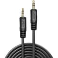 Miniatyrbild 1 av 4: LINDY 35644 Teleplugg Audio Anslutningskabel [1x Teleplugg 3.5 mm - 1x Teleplugg 3.5 mm] 5.00 m Svart