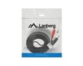 Miniatyrbilde 4 av 4: Lydkabel 3.5mm til 2xRCA (2 Meter) Svart