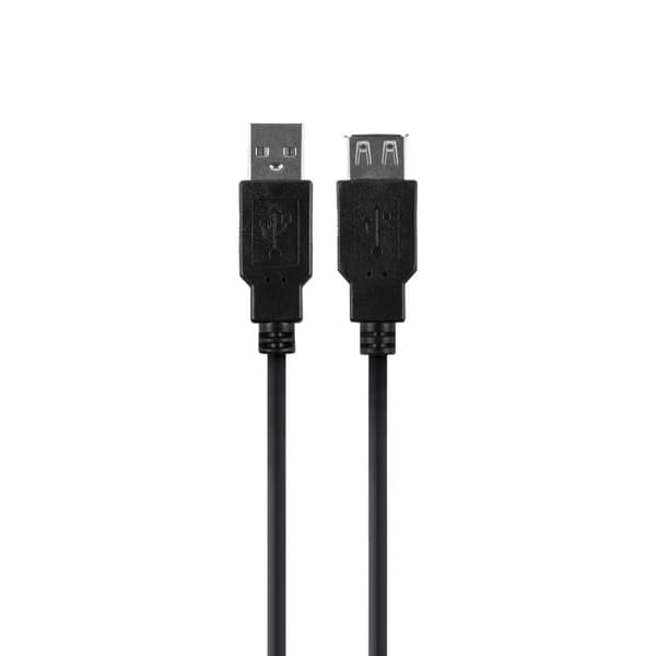 USB 2.0 skjøteledning A-> A 2,5 meter