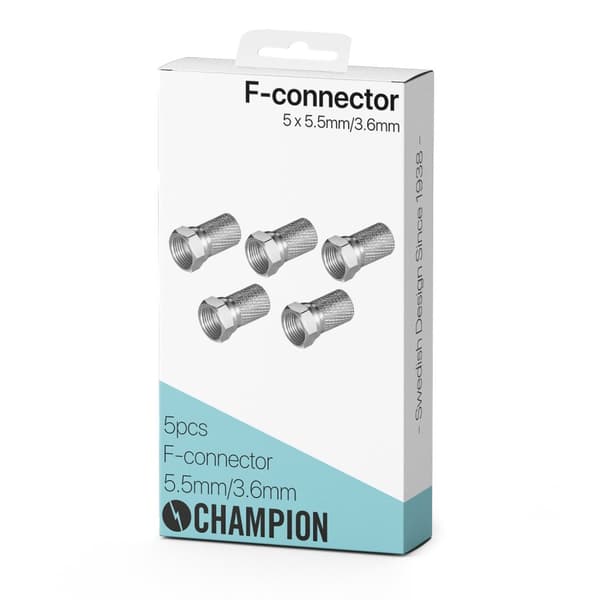 F-Contact 5,5 / 3,6 m 5-pakning