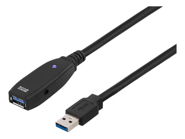 PRIME USB 3.0 extens cable active TypeA ma>TypeA fe 2m blue