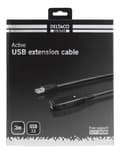 Miniatyrbild 4 av 4: deltaco PRIME USB 3 extens cable active TypeA ma>TypeA fe 3m blue