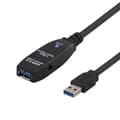 Miniatyrbild 1 av 4: deltaco PRIME USB 3 extens cable active TypeA ma>TypeA fe 3m blue
