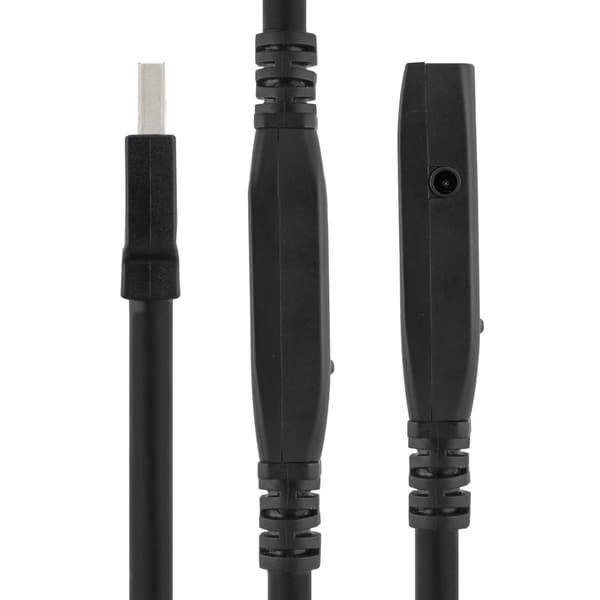 USB 3.0 extens cable active TypeA Type A 15m blue