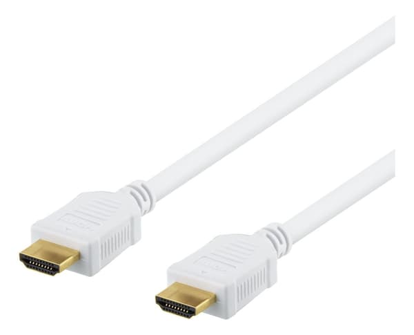 High-Speed Premium HDMI cable, 1.5m, Ethernet, 4K UHD, white