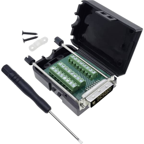 Quadrios 2001C225 DVI-kontakt Kontakt hane rak Antal poler: 26 Svart 1 st
