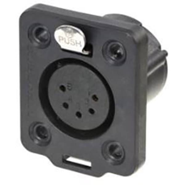 Neutrik NC5FDX-TOP XLR-kontakter Hona inbyggd Antal poler: 5 1 st