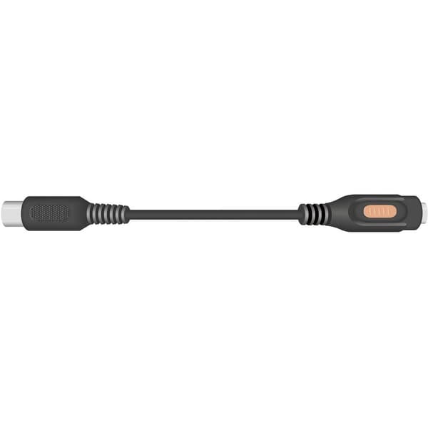 SpeaKa Professional SP-7870312 DIN-anslutning / Teleplugg Audio Adapter [1x DIN-hane 5-pol - 1x Telejack 6.35 mm] Svart